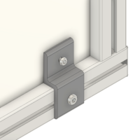 64-030-1 MODULAR SOLUTIONS PANEL CLAMP<br>WIRE MESH PANEL HOLDER SIZE 45 W/ HARDWARE